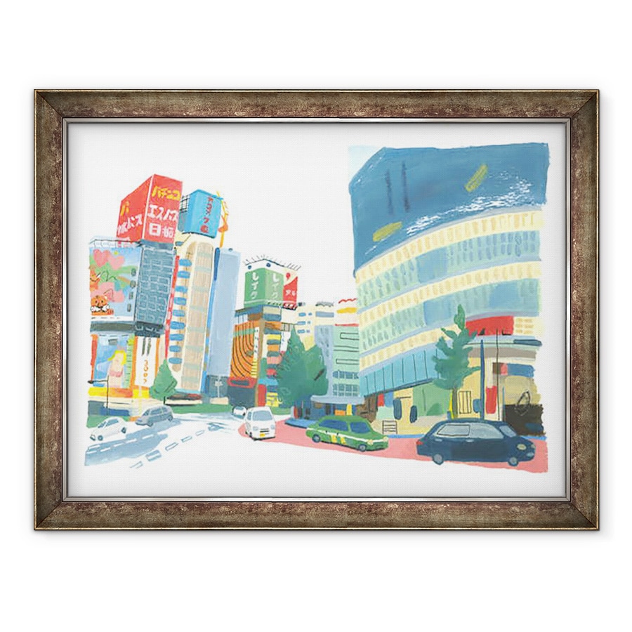 Tablou inramat - Grace Helmer - Shinjuku 2, 70 x 90 cm
