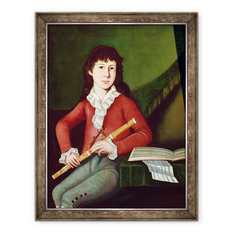 Tablou inramat - The Beardsley Limner - Clarendon Dix, 60 x 80 cm