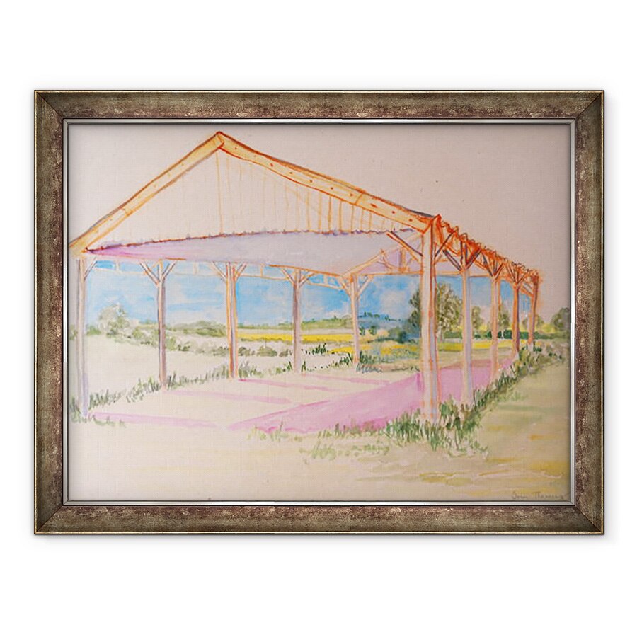 Tablou inramat - Joan Thewsey - Prin hambar, 2011, 70 x 90 cm