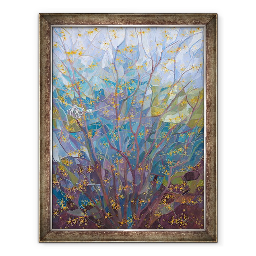 Tablou inramat - Leigh Glover - Vrajitoare Hazel in floare, 70 x 90 cm
