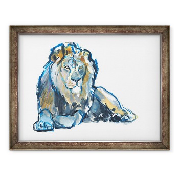 Tablou inramat - Mark Adlington - Leu II, 70 x 90 cm Tablou inramat - Mark Adlington - Leu II, 70 x 90 cm