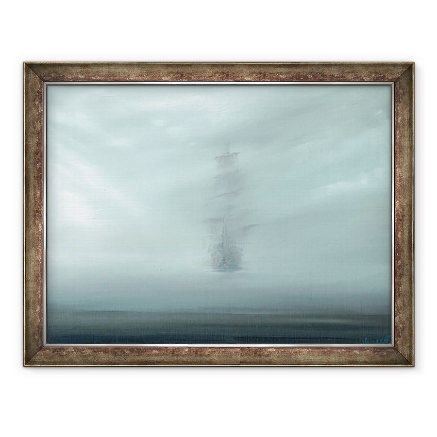 Tablou inramat - Vincent Alexander Booth - Zorii Pacificului, HMS Endeavour 1769, 2017, 60 x 80 cm