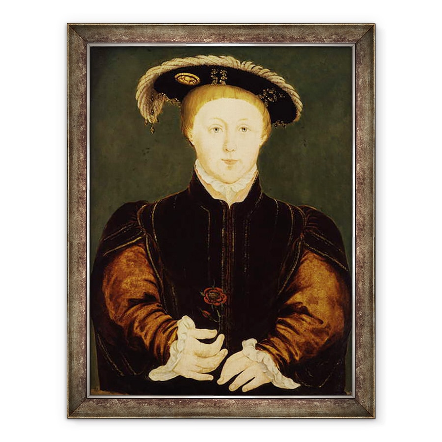 Tablou inramat - Hans Holbein the Younger - Regele Edward al VI-lea, 60 x 80 cm