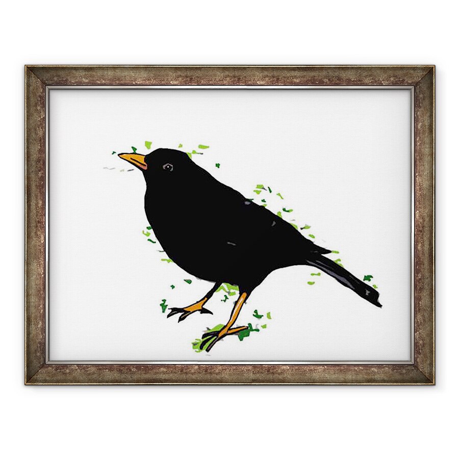 Tablou inramat - Sarah Thompson-Engels - BlackBird,2018, 60 x 80 cm