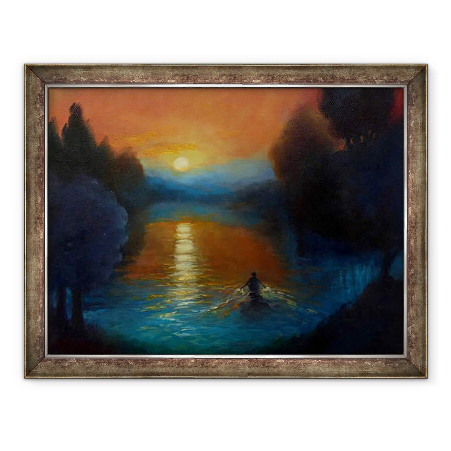 Tablou inramat - Lee Campbell - Calatorie, 2018, 60 x 80 cm