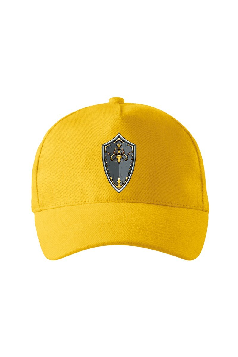 Sapca personalizata, Shield, Adler, Galben, Catarama metalica reglabila