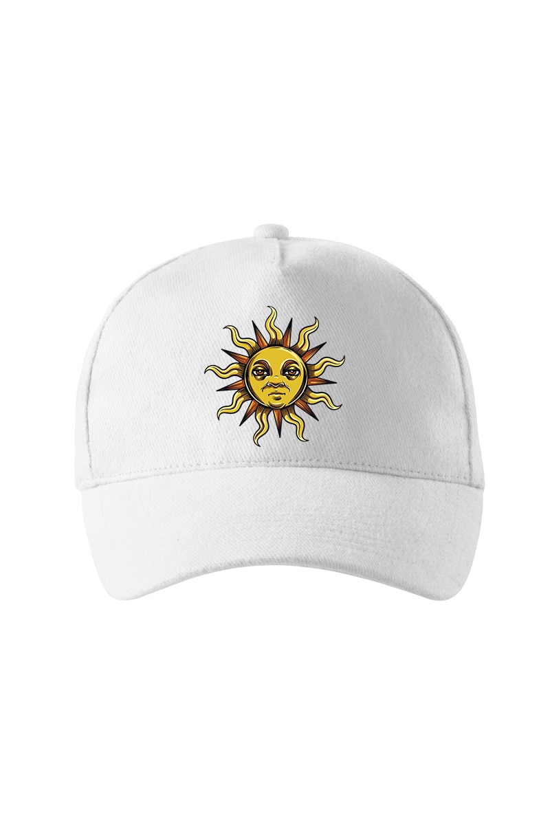 Sapca personalizata, Soare, Adler, Alb, Catarama metalica reglabila