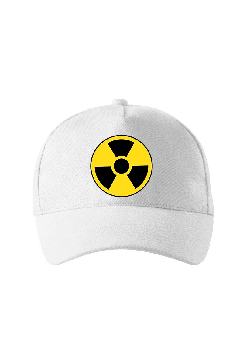 Sapca personalizata, Simbol Nuclear, Adler, Alb, Catarama metalica reglabila