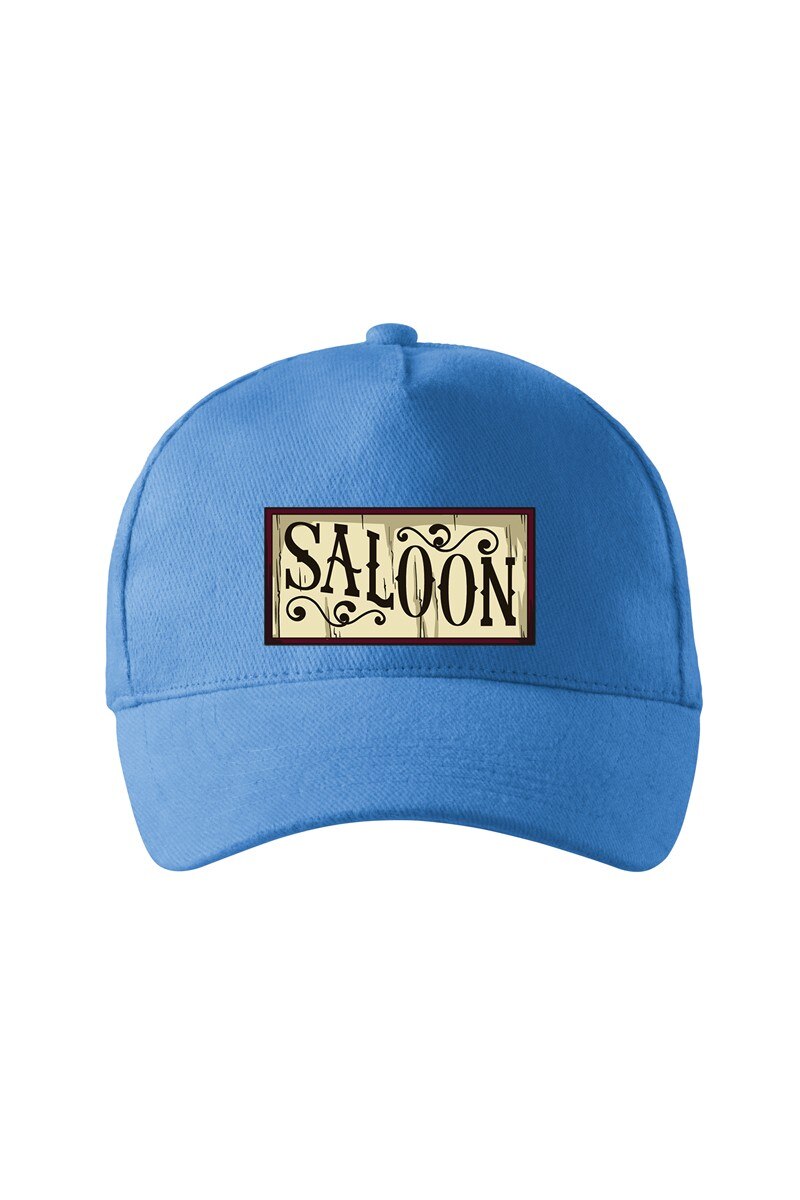 Sapca personalizata, Old Saloon, Adler, Albastru, Catarama metalica reglabila