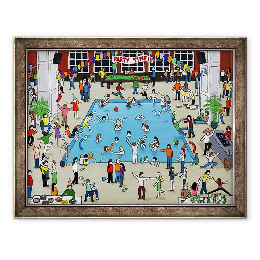 Tablou inramat - Lee Sellers - Ora Party, 2015, 70 x 90 cm