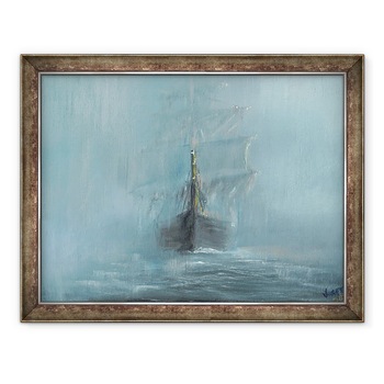 Tablou inramat - Vincent Alexander Booth - Mary Celeste decembrie 1872, 2016, 70 x 90 cm Tablou inramat - Vincent Alexander Booth - Mary Celeste decembrie 1872, 2016, 70 x 90 cm