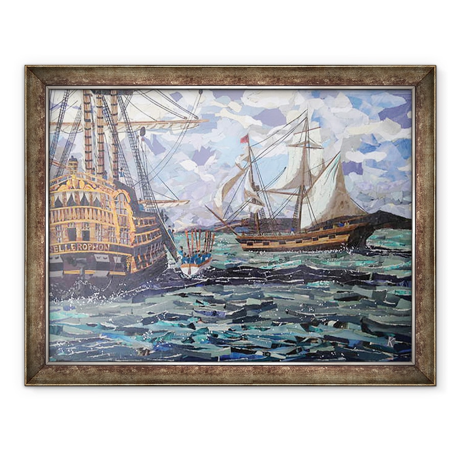 Tablou inramat - Kirstie Adamson - Predarea lui Napoleon, 70 x 90 cm