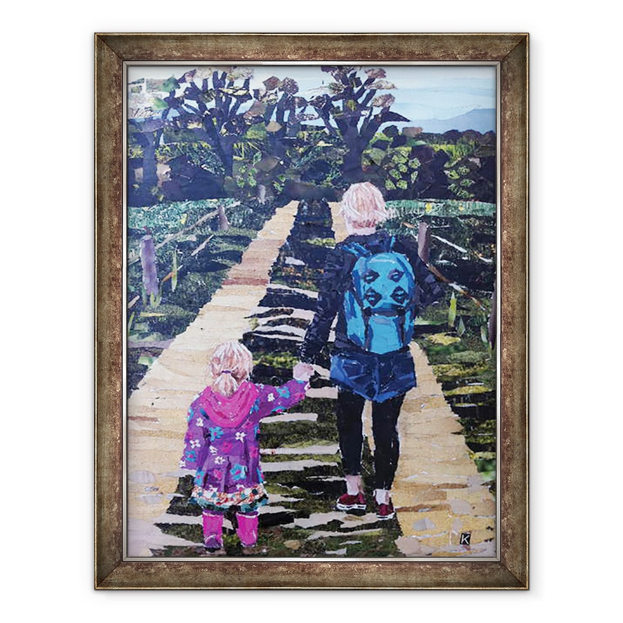 Tablou inramat - Kirstie Adamson - Birdie & Belle, 70 x 90 cm