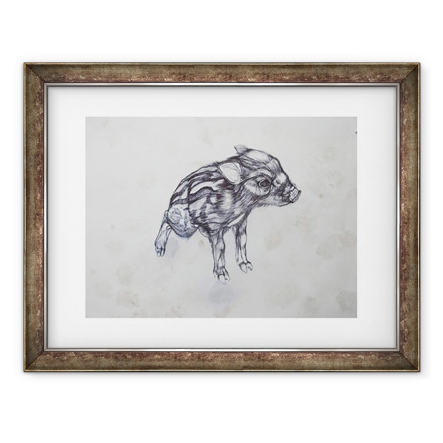 Tablou inramat - Lou Gibbs - Porcusor, 2015, 60 x 80 cm