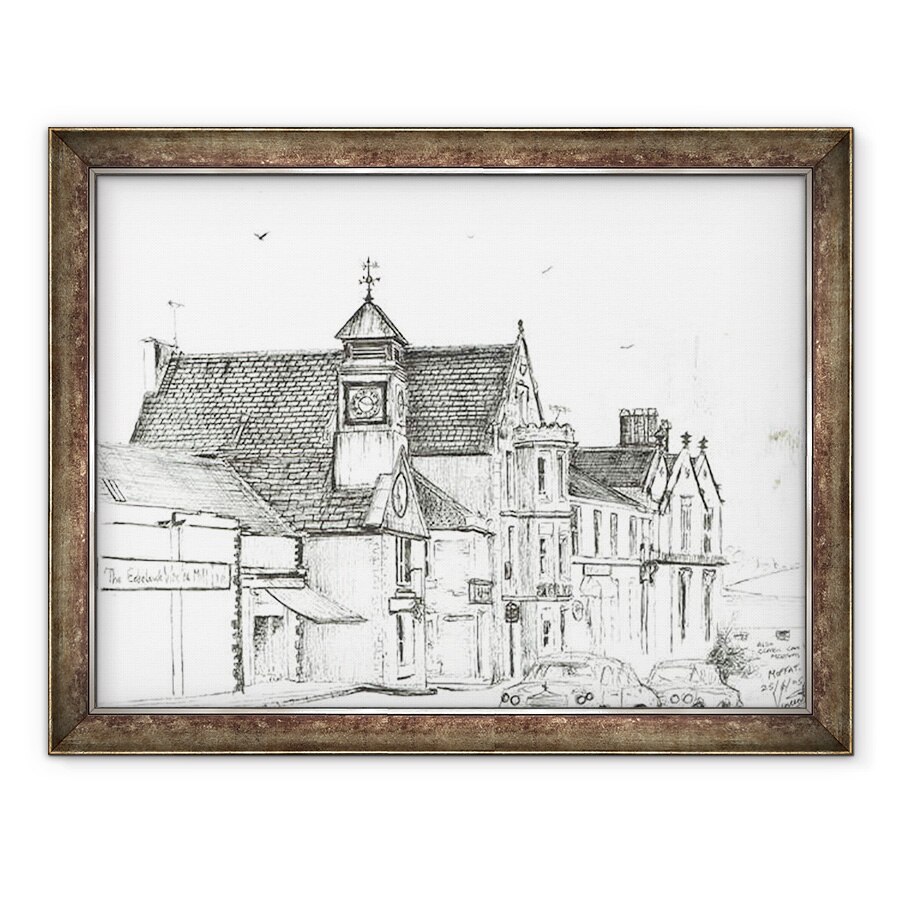 Tablou inramat - Vincent Alexander Booth - Hotelul Star, Moffat. 2005, 70 x 90 cm