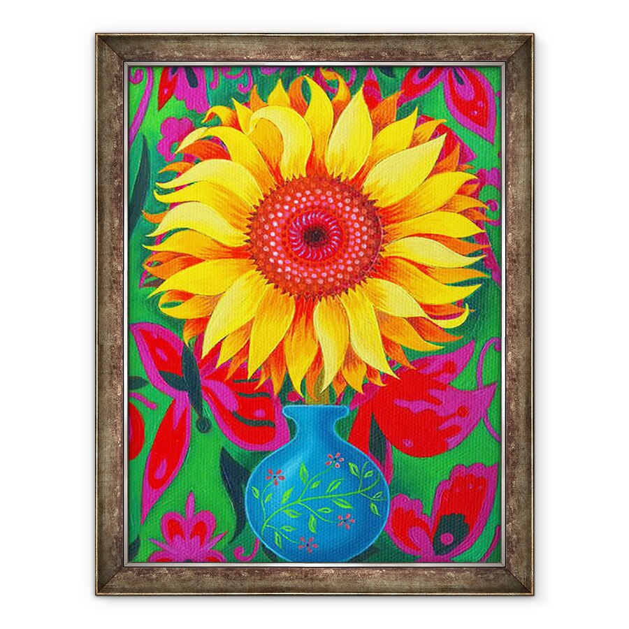 Tablou inramat - Jane Tattersfield - Floarea soarelui, 2015, 70 x 90 cm