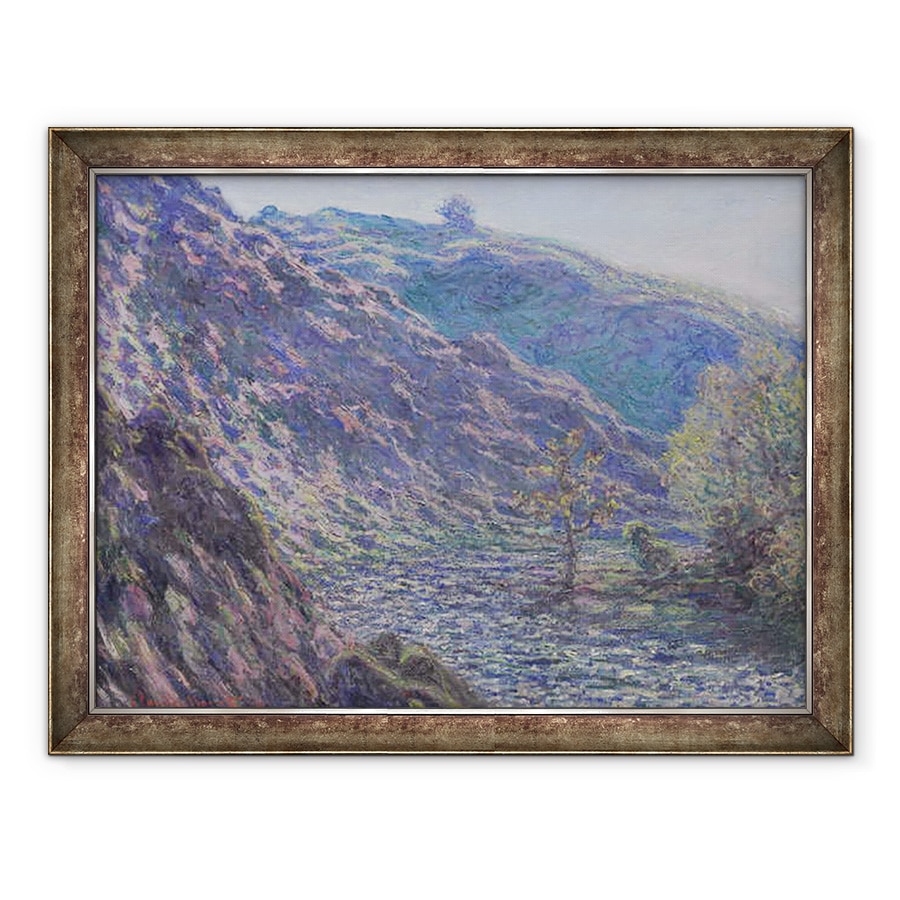 Tablou inramat - Claude Monet - Raul Petite Creuse, 70 x 90 cm