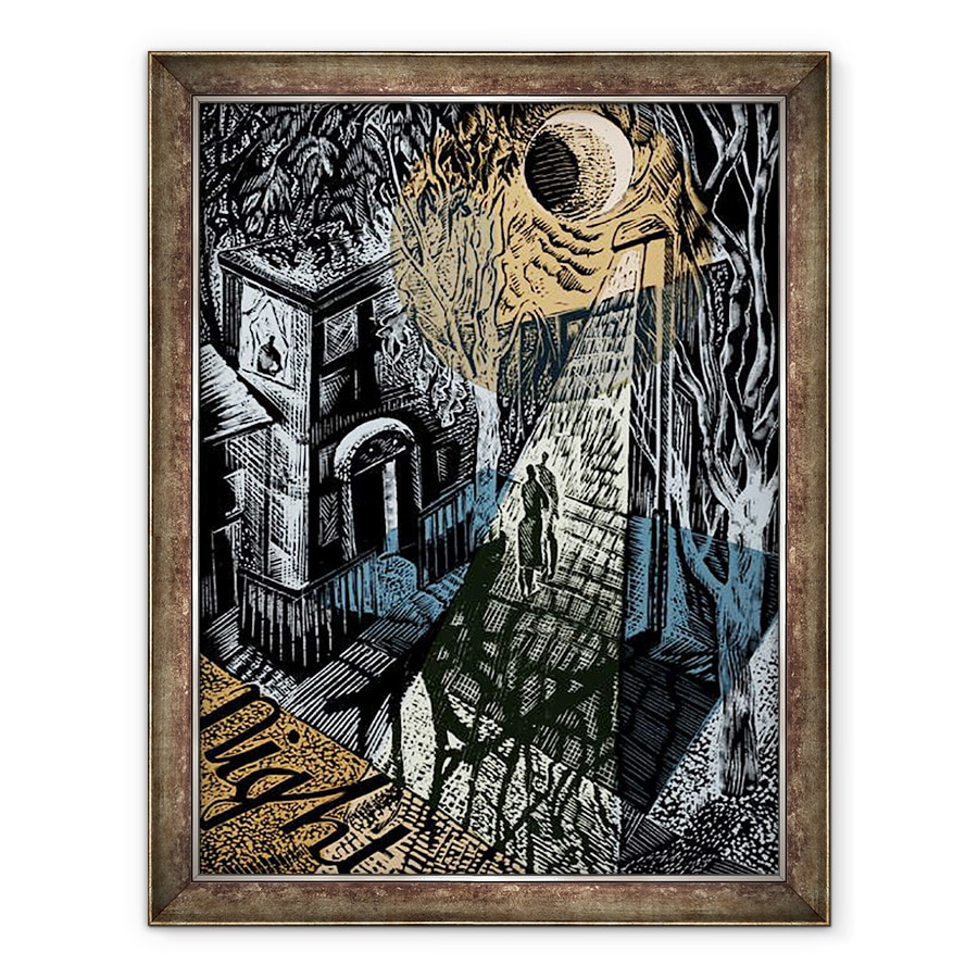 Tablou inramat - Mary Kuper - Noapte, 70 x 90 cm