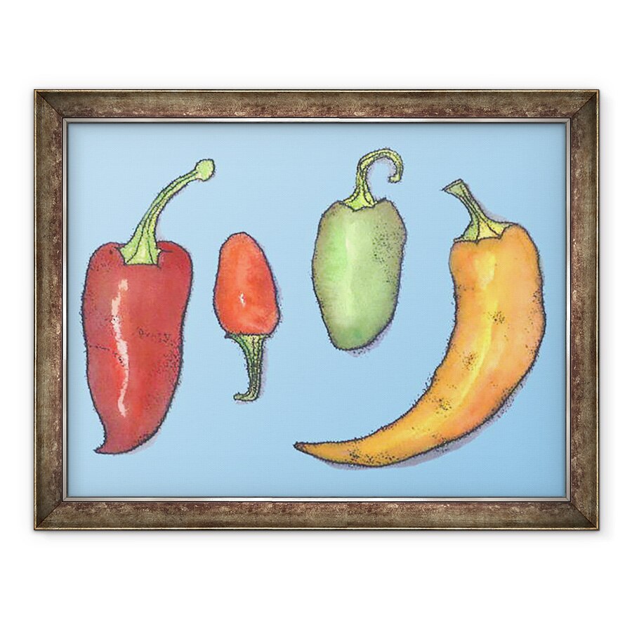 Tablou inramat - Sarah Thompson-Engels - Ardei iute, 2013, 60 x 80 cm