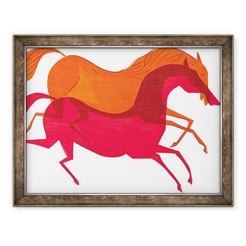 Tablou inramat - A. Richard Allen - Cai, 2008, 70 x 90 cm Tablou inramat - A. Richard Allen - Cai, 2008, 70 x 90 cm