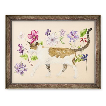 Tablou inramat - Alison Cooper - O pisica pe nume Dave, 60 x 80 cm Tablou inramat - Alison Cooper - O pisica pe nume Dave, 60 x 80 cm