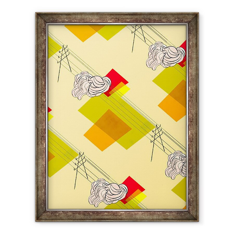 Tablou inramat - A. Richard Allen - Piloni, 2010, 60 x 80 cm