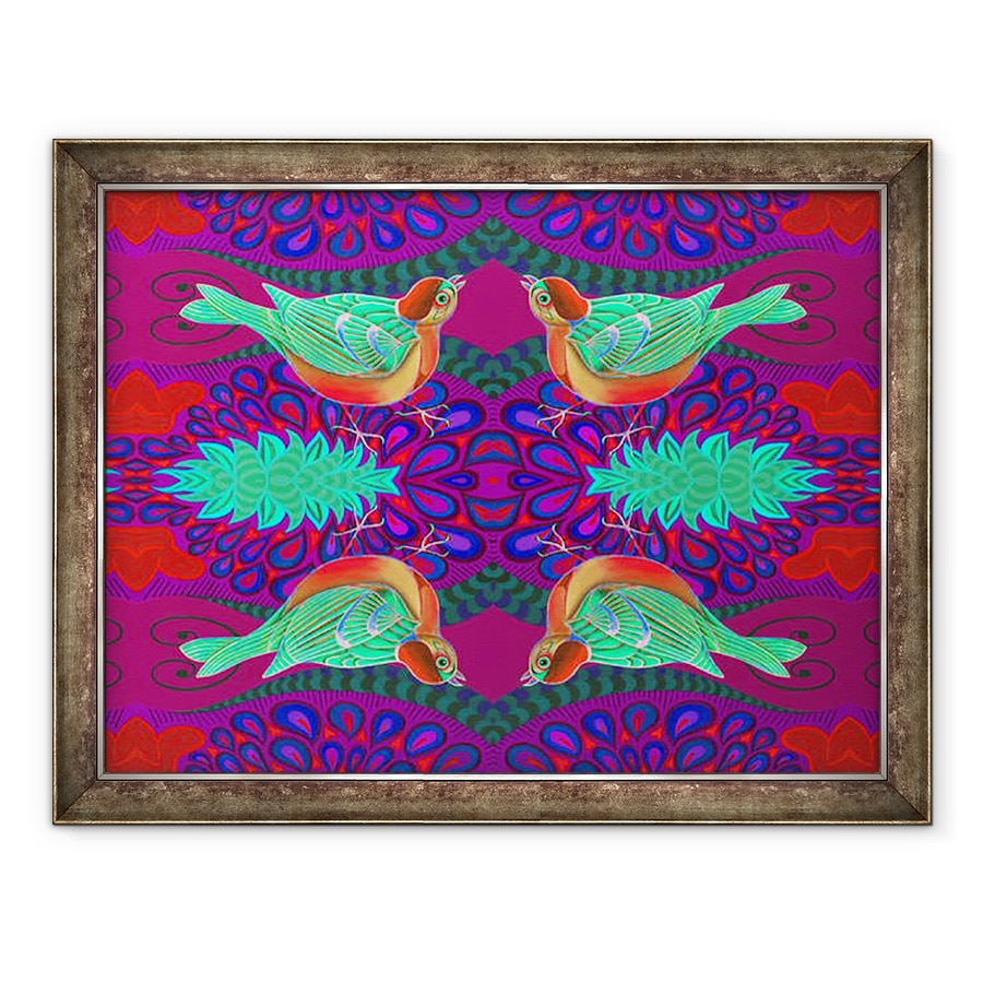 Tablou inramat - Jane Tattersfield - Modelul vrabiei copacilor, 2015, 70 x 90 cm