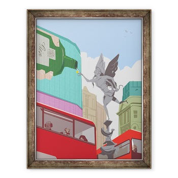 Tablou inramat - A. Richard Allen - G&T, 2015, 60 x 80 cm Tablou inramat - A. Richard Allen - G&T, 2015, 60 x 80 cm