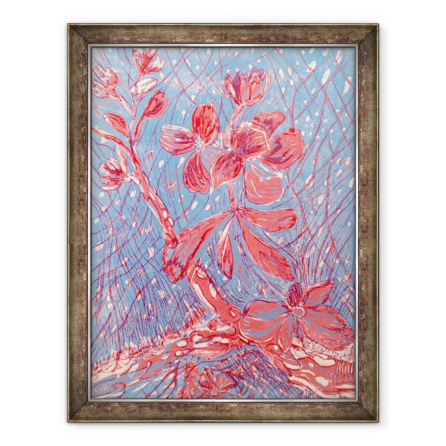 Tablou inramat - Mary Smith - Almond Blossom, 60 x 80 cm