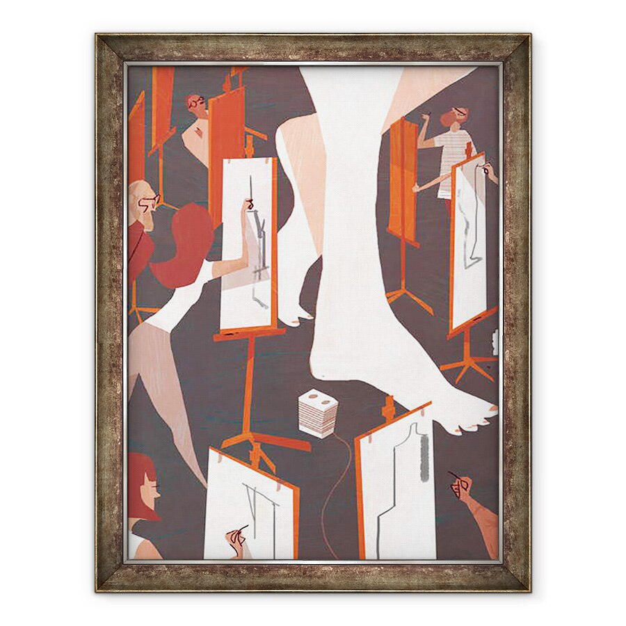 Tablou inramat - A. Richard Allen - Lifeclass, 2016, 70 x 90 cm