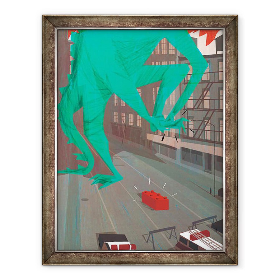 Tablou inramat - A. Richard Allen - Au!, 2016, 60 x 80 cm