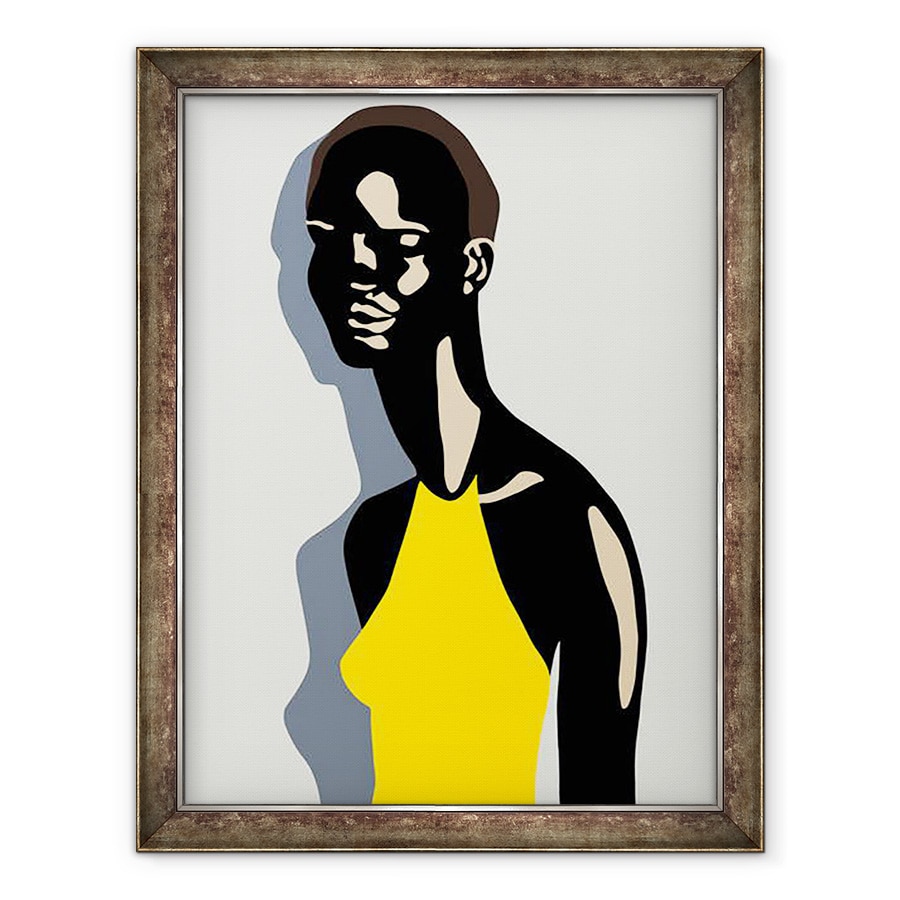 Tablou inramat - Yi Xiao Chen - Model, 2017, 60 x 80 cm