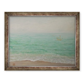 Tablou inramat - angus hampel - Caw! Caw!, 2017, 70 x 90 cm Tablou inramat - angus hampel - Caw! Caw!, 2017, 70 x 90 cm