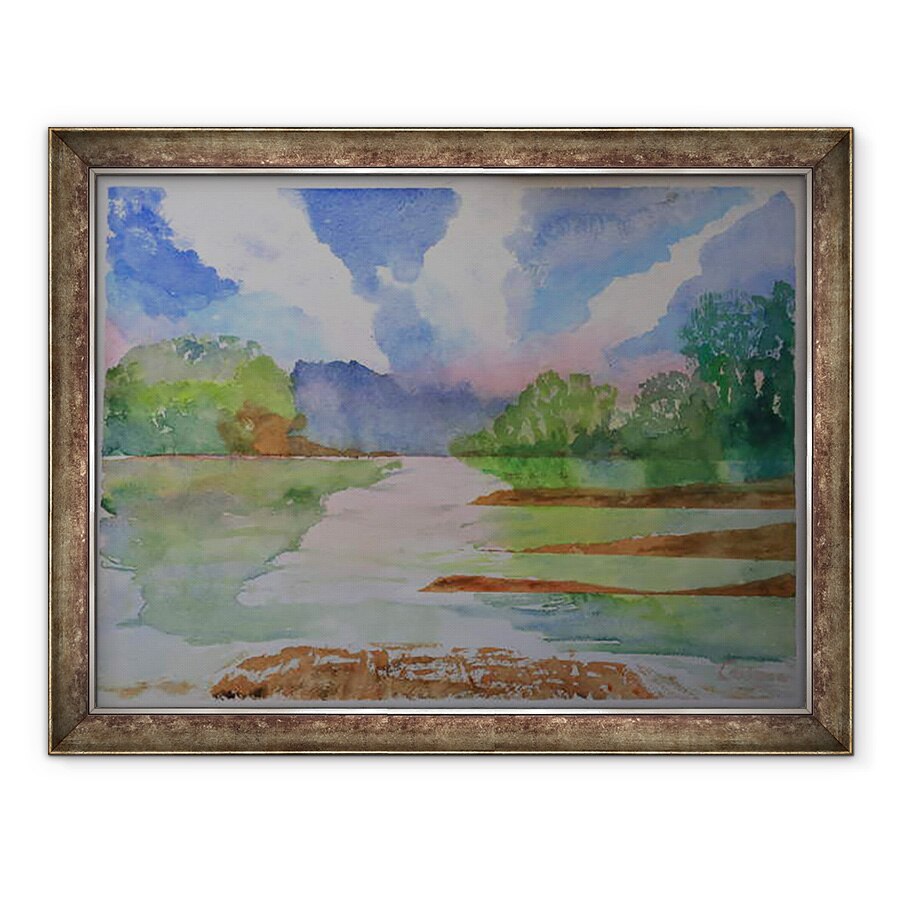 Tablou inramat - Cosima Duggal - River, Dittsham, 60 x 80 cm