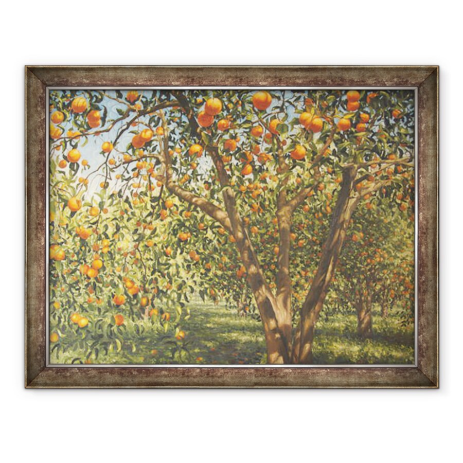 Tablou inramat - angus hampel - Tacerea sub portocale I, 2012, 60 x 80 cm