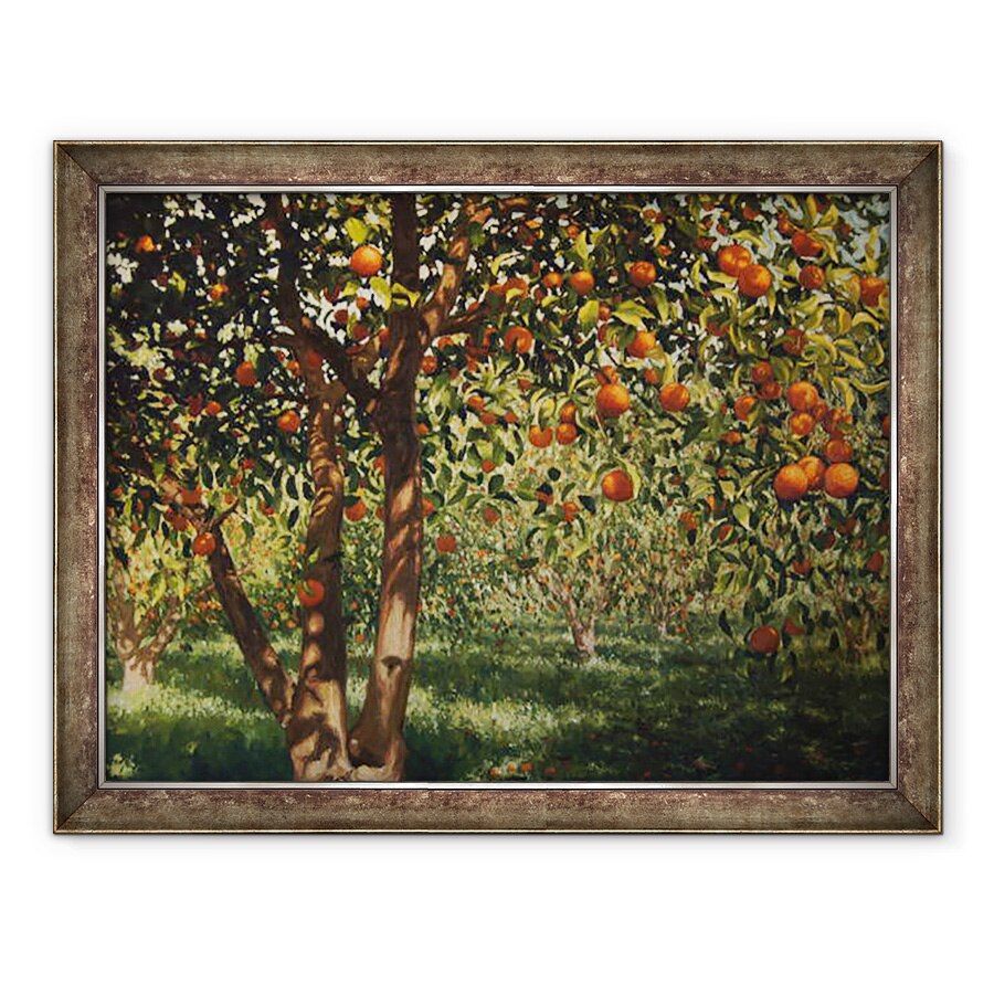 Tablou inramat - angus hampel - Tacerea sub portocale II, 2012, 60 x 80 cm