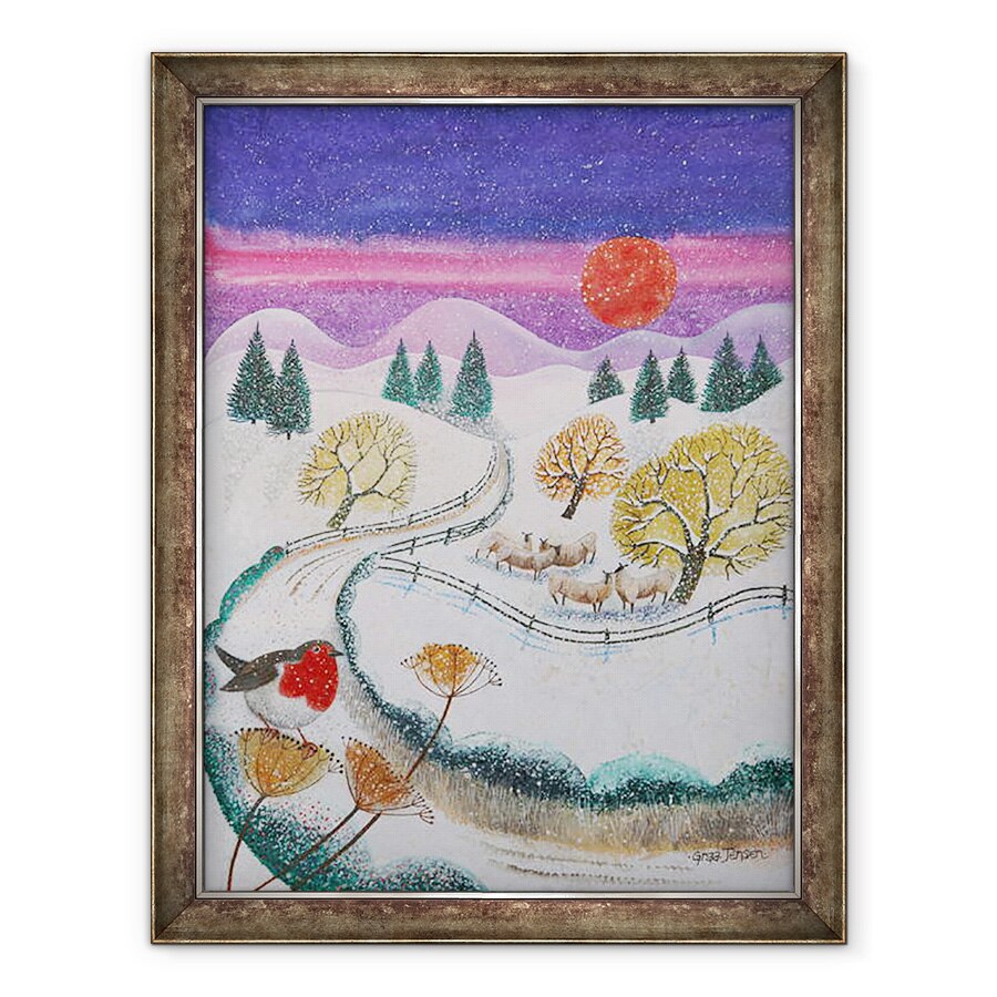 Tablou inramat - Lisa Graa Jensen - Robin,2018, 70 x 90 cm