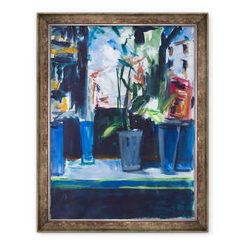 Tablou inramat - Julie Held - Orasul Florarie, 2017, 70 x 90 cm Tablou inramat - Julie Held - Orasul Florarie, 2017, 70 x 90 cm