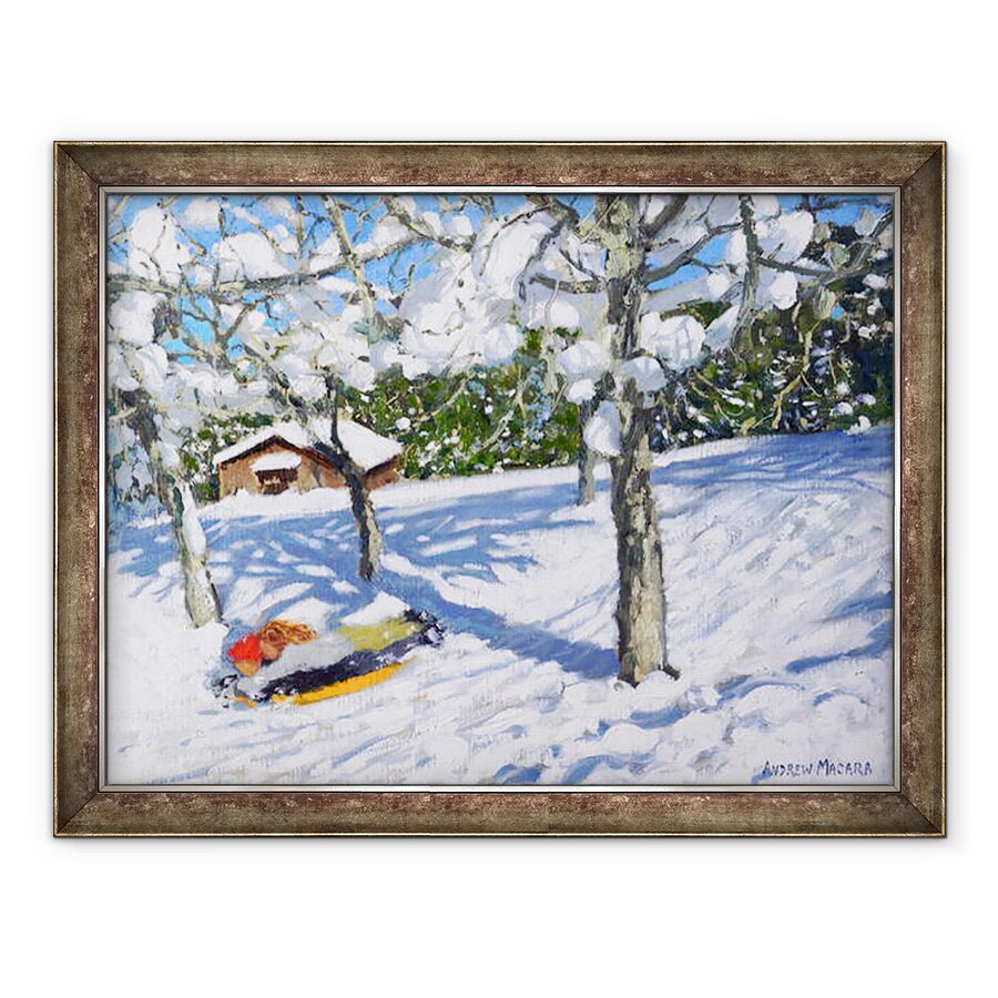 Tablou inramat - Andrew Macara - Sanius in livada, Morzine. 2018, 60 x 80 cm