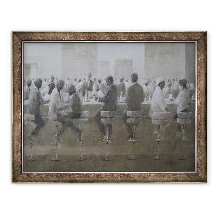 Tablou inramat - Lincoln Seligman - pranz, 60 x 80 cm