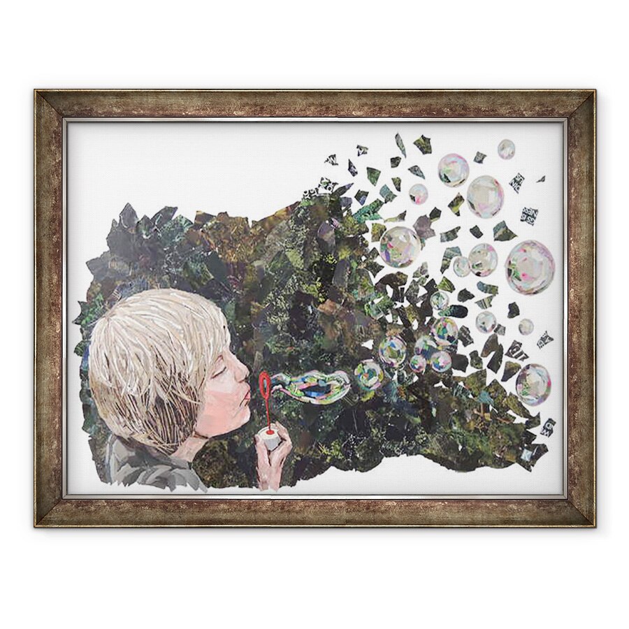 Tablou inramat - Kirstie Adamson - Bule, 60 x 80 cm