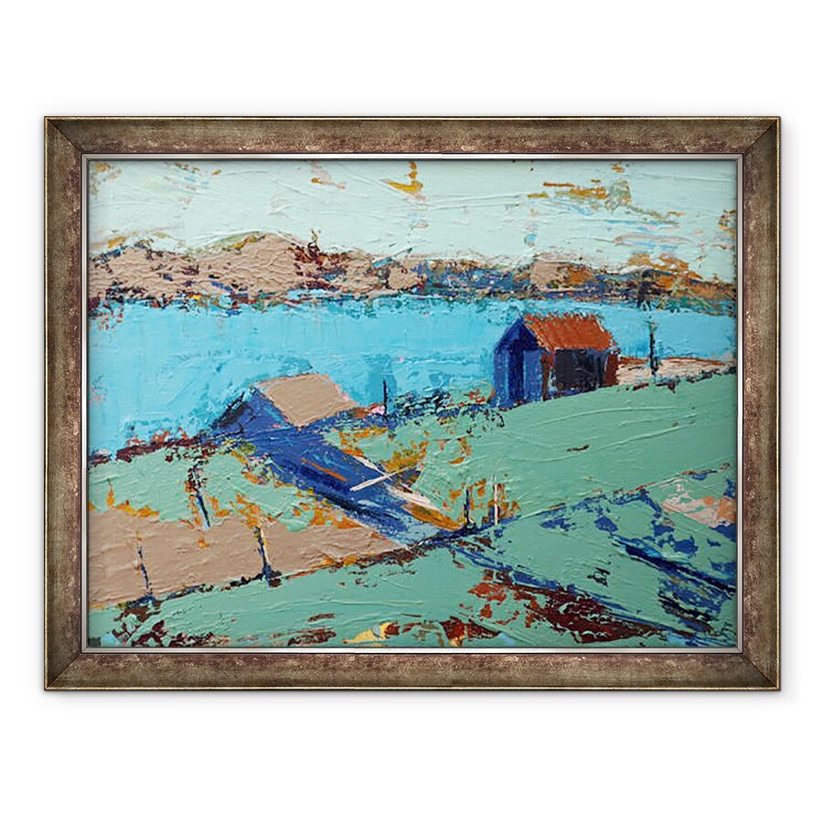 Tablou inramat - Sara Hayward - Farmstead, 60 x 80 cm