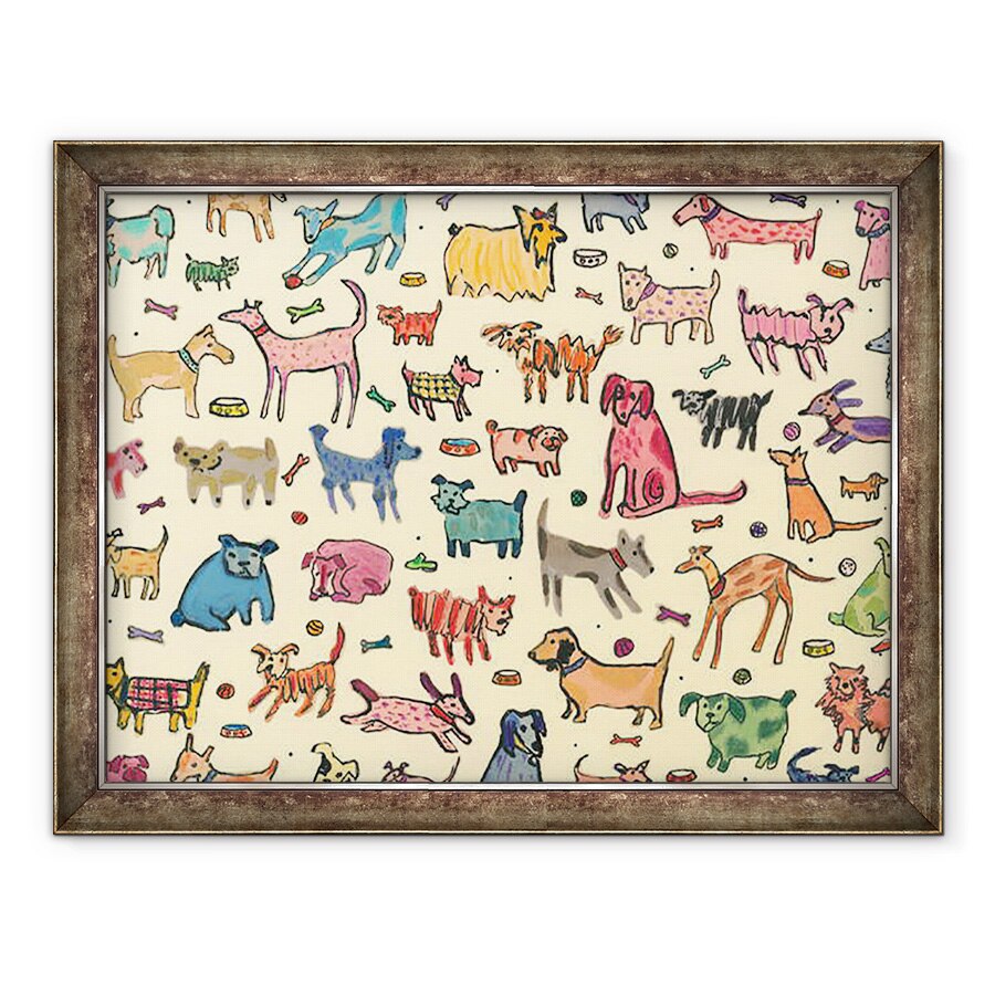 Tablou inramat - Sarah Battle - 46 caini, 2017, 60 x 80 cm