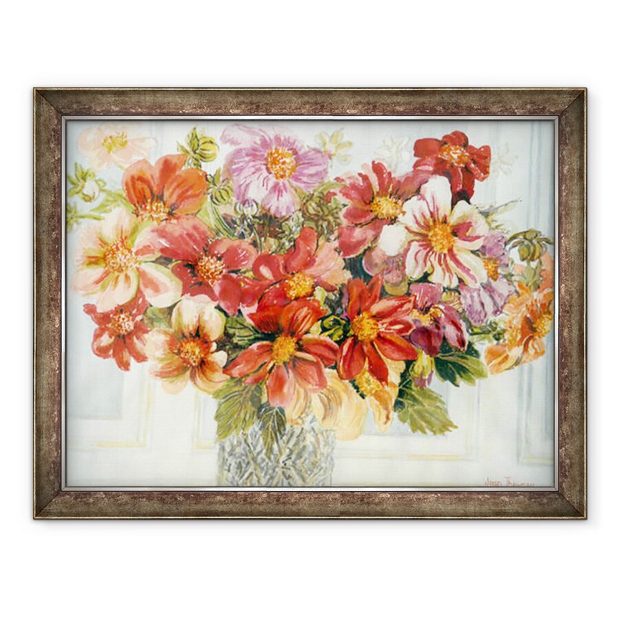 Tablou inramat - Joan Thewsey - Dahlias, 60 x 80 cm