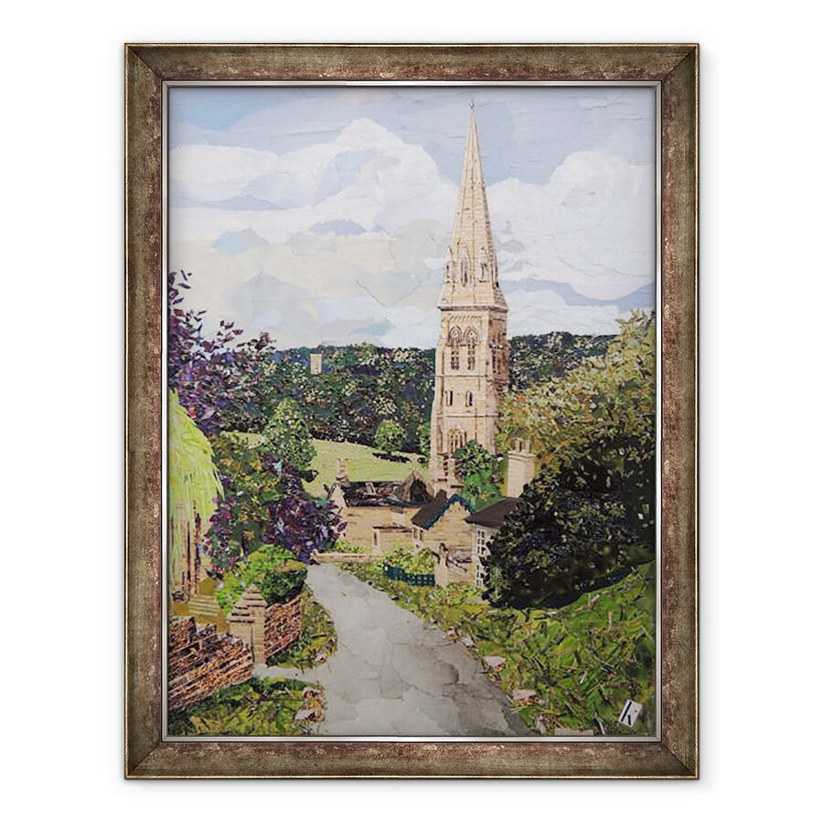 Tablou inramat - Kirstie Adamson - Satul Edensor, 60 x 80 cm