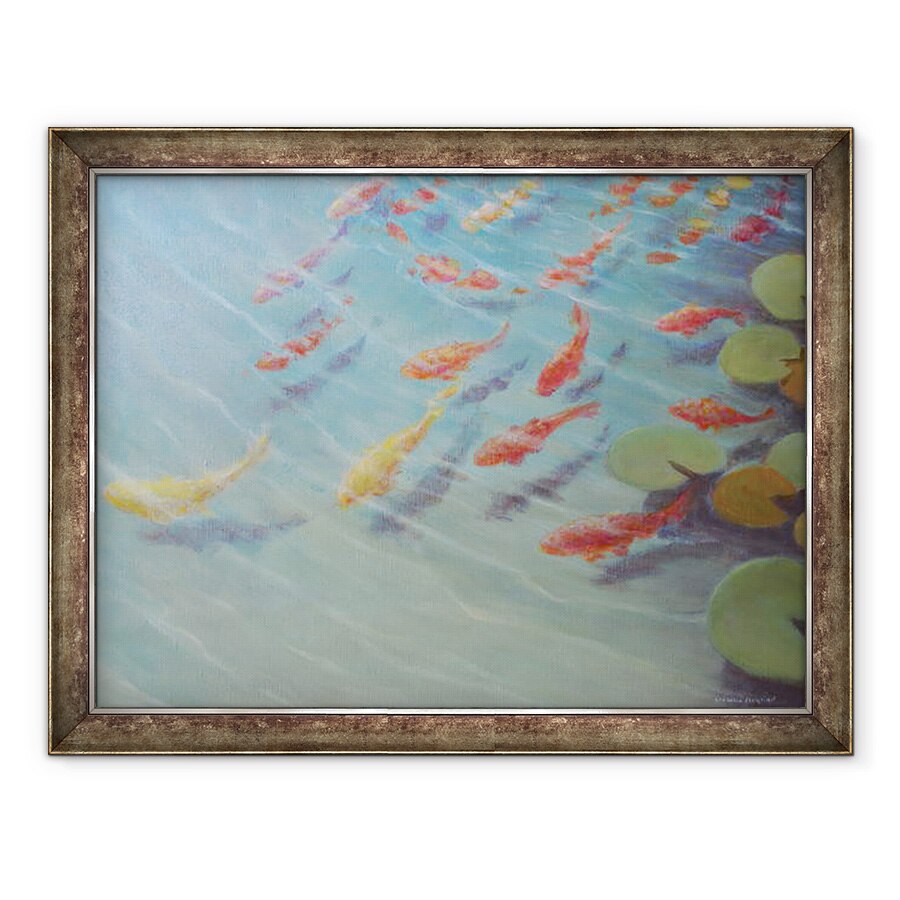 Tablou inramat - Lincoln Seligman - Pestele, 60 x 80 cm