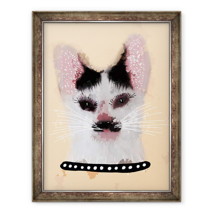 Tablou inramat - Sylver Bernat - Mustata, 2019, 60 x 80 cm