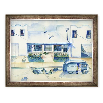 Tablou inramat - Deborah Eve Alastra - Om tortilla, 1984, 60 x 80 cm Tablou inramat - Deborah Eve Alastra - Om tortilla, 1984, 60 x 80 cm