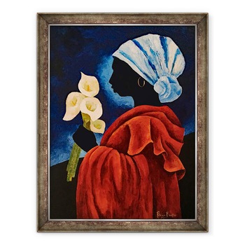 Tablou inramat - Patricia Brintle - Callas patru, 60 x 80 cm Tablou inramat - Patricia Brintle - Callas patru, 60 x 80 cm