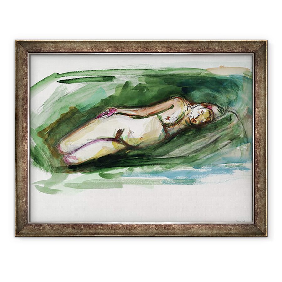 Tablou inramat - Julie Held - inchis Nud, 2015, 70 x 90 cm